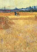 Vincent van Gogh - Weizenfeld mit Blick auf Arles