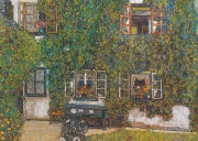 Gustav Klimt (1862-1918),  Forsthaus in Weissenbach am Attersee, 1912