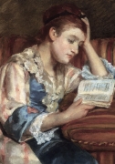 Mary Cassatt - Mrs. Duffee seated