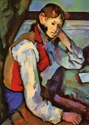Paul Cezanne - Der Knabe mit der roten Weste