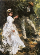 Auguste Renoir - The promenade