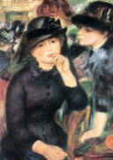 Pierre Auguste Renoir - Zwei Mdchen in Schwarz