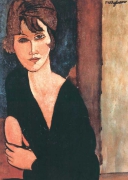 Amedeo Modigliani - Portrait of Madame Reynouard