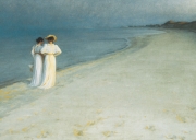 P.S. Kroyer - Summer Evening on the Skagen