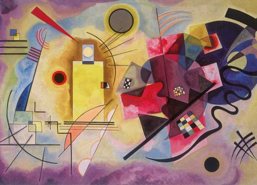 Wassily Kandinsky - Yellow-Red-Blue