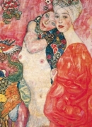 Gustav Klimt - The Girlfriends (Destroyed by fire)
