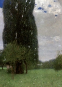 Gustav Klimt - The Great Poplar I