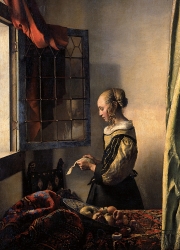 Jan Vermeer - Briefleserin am offenen Fenster