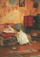 Georges Croegaert - The reading woman