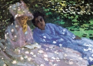 Claude Monet - underneath the Lilac
