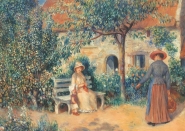 Auguste Renoir - Garden Scene 1886