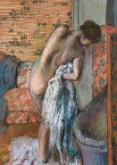 Edgar Degas - After the bath