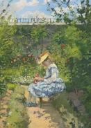 Camille Pissarro - Jeanne in the Garden