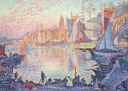 Paul Signac - Der Hafen von Saint-Tropez