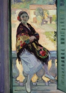 H. Lebasque - On the balcony