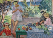 H. Lebasque - Le Guter sur la Terrasse