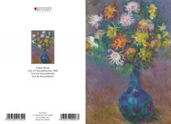 Claude Monet - Vase of Chrysanthemes (1882)