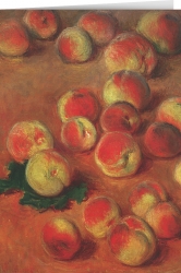 Claude Monet - Peaches, Pfirsiche