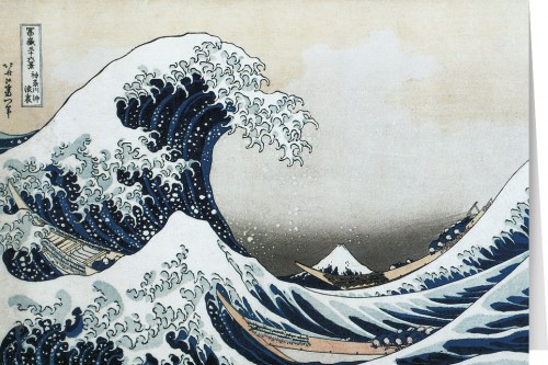 Katsushika Hokusai - The great wave