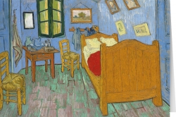 Vincent van Gogh - The bedroom in Arles (1889)