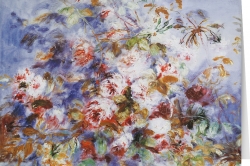 Pierre-Auguste Renoir - Rosen am Fenster