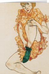Egon Schiele - The Green Stocking (1914)