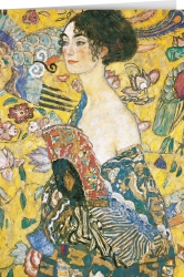 Gustav Klimt - Woman with fan (1917-1918)