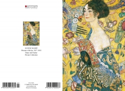 Gustav Klimt - Woman with fan (1917-1918)