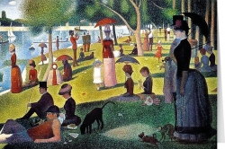 Georges Seurat - Ein Sonntagnachmittag auf der Insel (1884-86)
