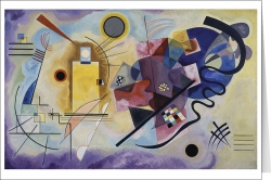 Wassily Kandinsky - Jaune, Rouge, Bleu (1925)