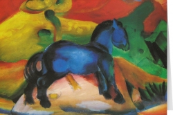 Franz Marc - Blue pony (1912)