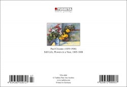 Paul Czanne - Still Life, Flowers in a Vase (1885-1888)