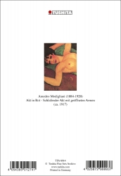 Amedeo Modigliani - Akt in Rot (ca.1917)