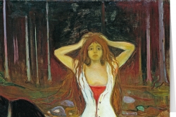 Edvard Munch - Ashes (1894)