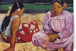 Paul Gauguin - Tahitian Women on the Beach (1891)