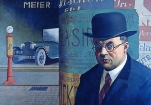 Georg Scholz (1890-1945) - Selbstportrait (Detail)