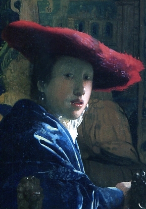 Jan Vermeer van Delft (1632-1675) - Girl with a Red Hat, ca. 1666-67