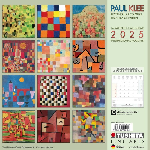 Paul Klee - Rectangular Colours