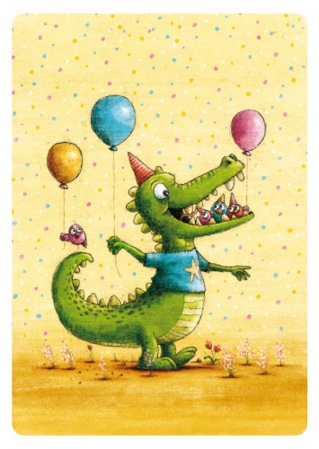Geburtstags Krokodil