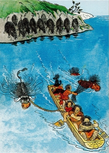 Postkarte – Barna Hedenhös (Bonnier Carlsen)