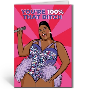 Klappkarte – 100% That Bitch Klappkarte – 100% That Bitch