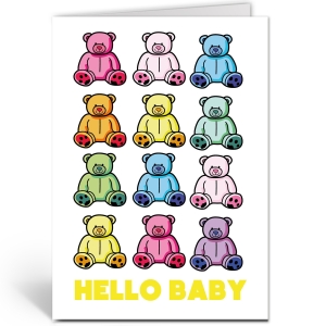Klappkarte – Hello Baby Klappkarte – Hello Baby
