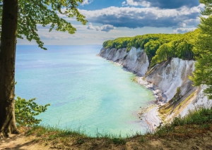 Postkarte – Kreidefelsen, Rügen Postkarte – Kreidefelsen, Rügen
