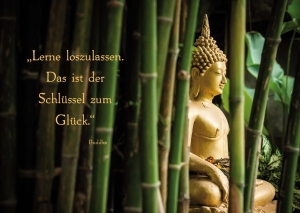 Postkarte – Lerne loszulassen ... Postkarte – Lerne loszulassen ...