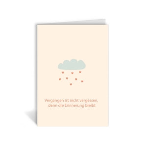 Greeting Card – Vergangen ist nicht vergessen Greeting Card – Vergangen ist nicht vergessen