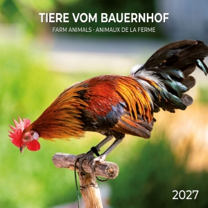 Calendar 2027Farm Animals