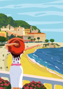 Postkarte – Côte d’Azur