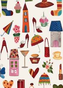 Postkarte – Farben der Freude 2/12