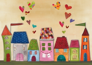 Postkarte – Farben der Freude 6/12