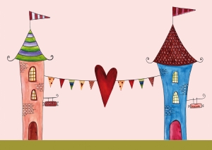 Postkarte – Farben der Freude 11/12